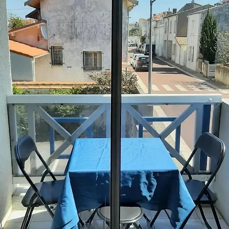 Le Petit Bleu De Didonne 28m2 150 M De La Avec Balcon Saint-Georges-de-Didonne